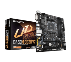 Gigabyte B450M DS3H V2 AMD B450 chipset Motherboard
